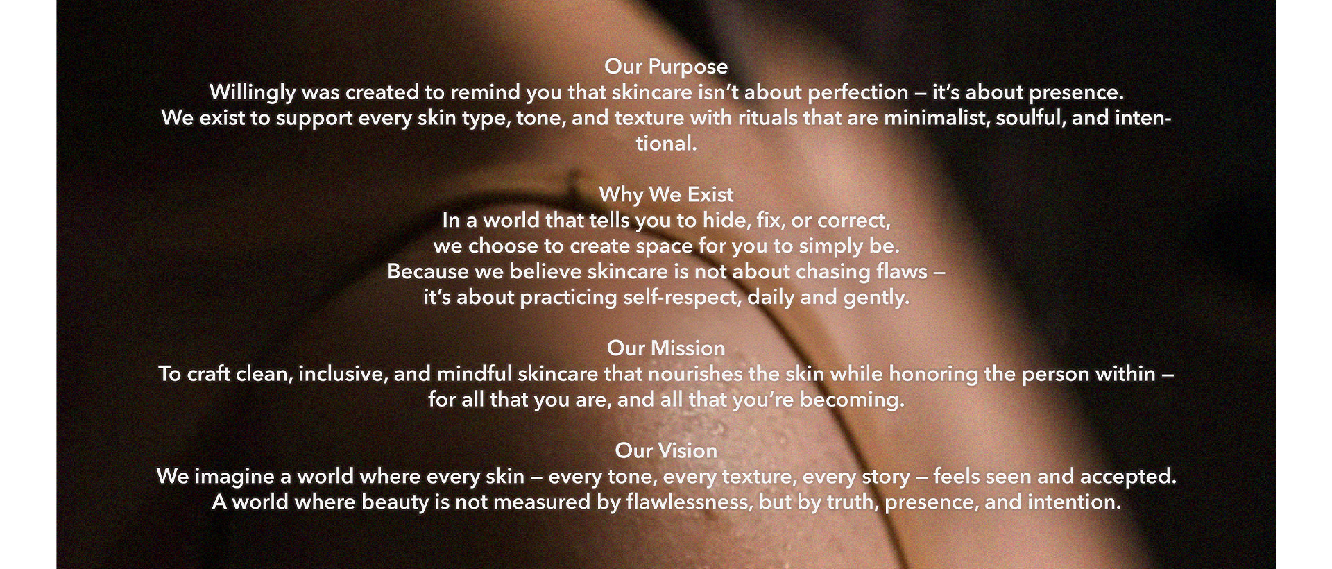 Willingly brand overview