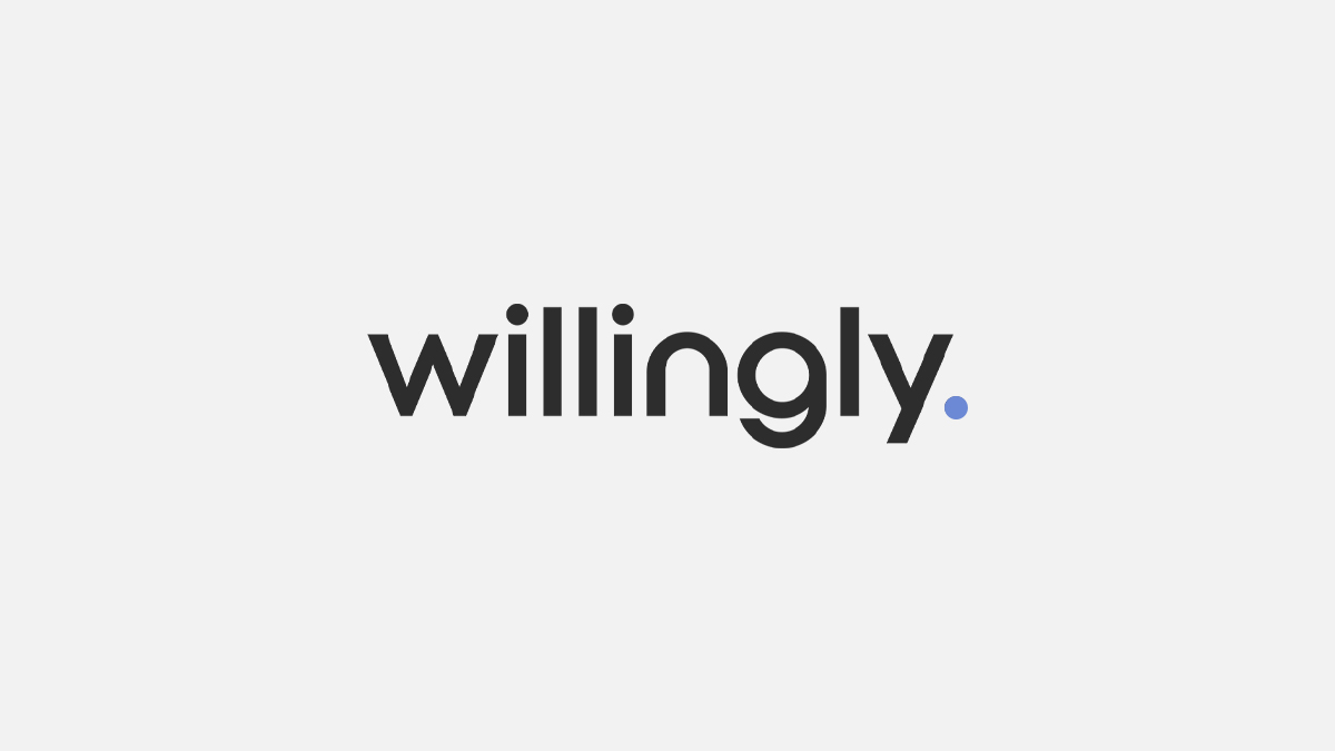 Willingly logo on light background