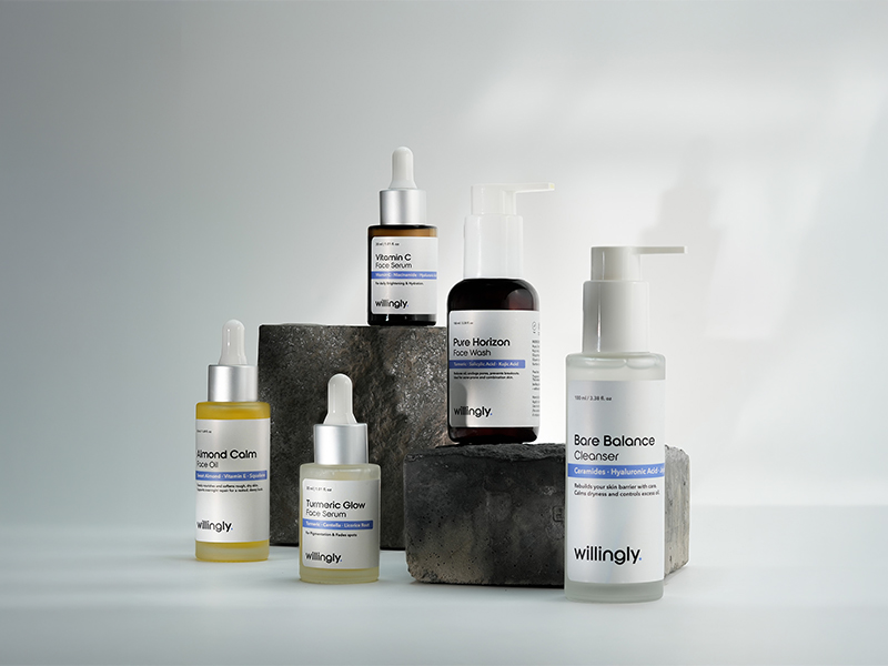 Willingly product shoot