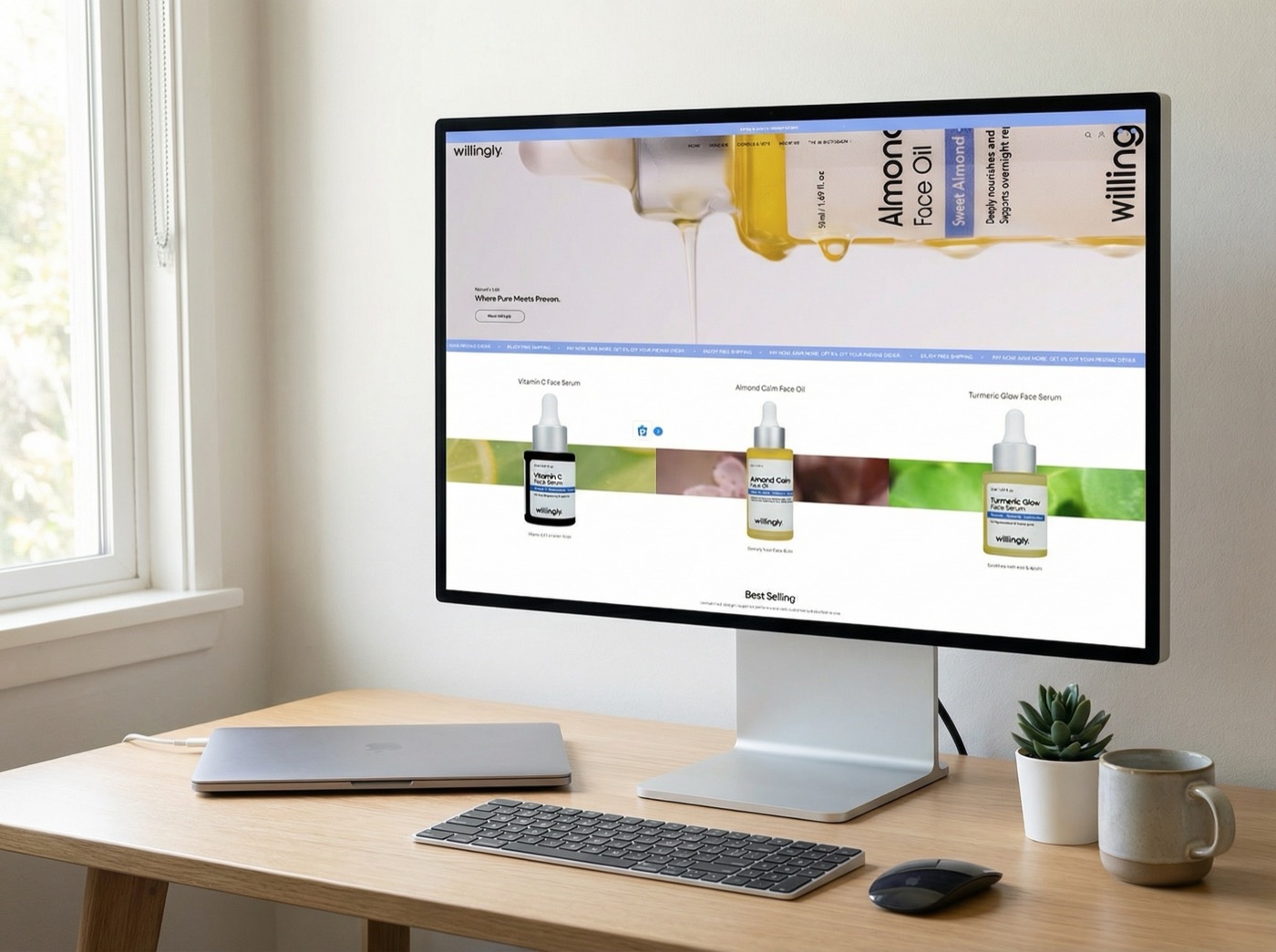 Willingly website mobile