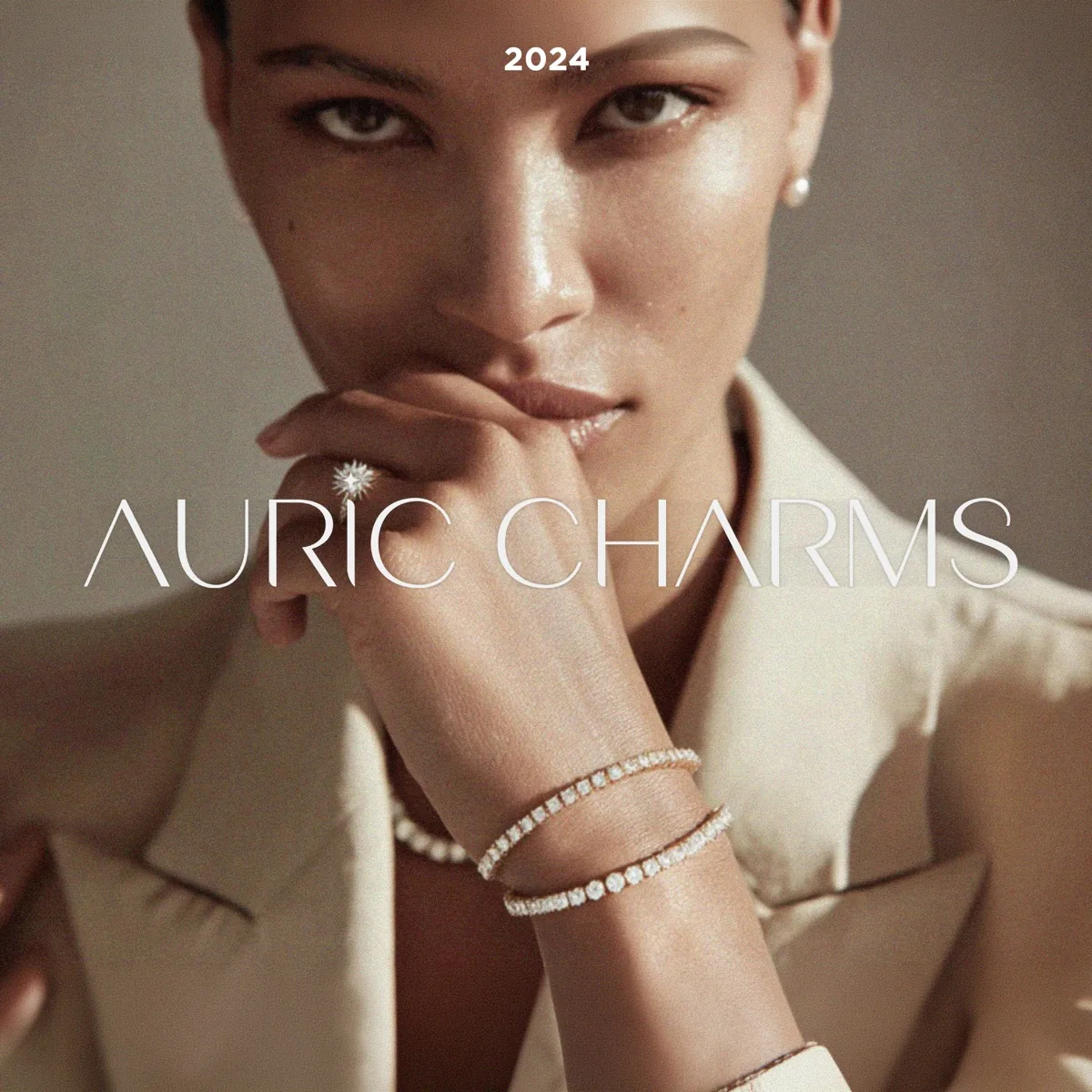 Auric Charms jewellery branding by Indiibot Surat