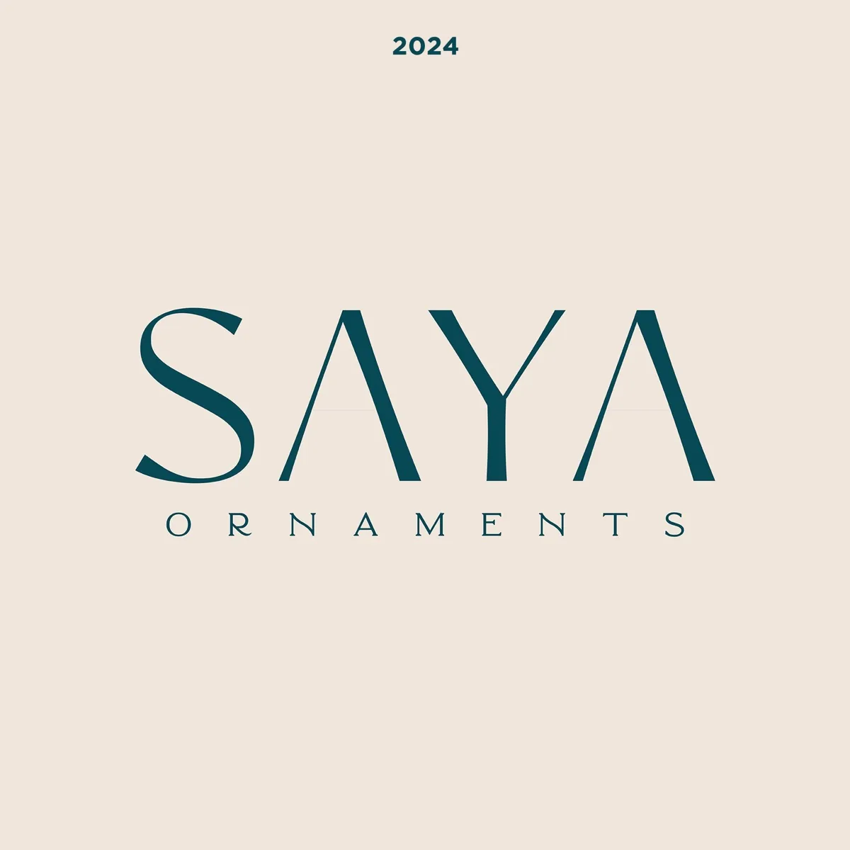 Saya Ornaments logo redesign by Indiibot Surat